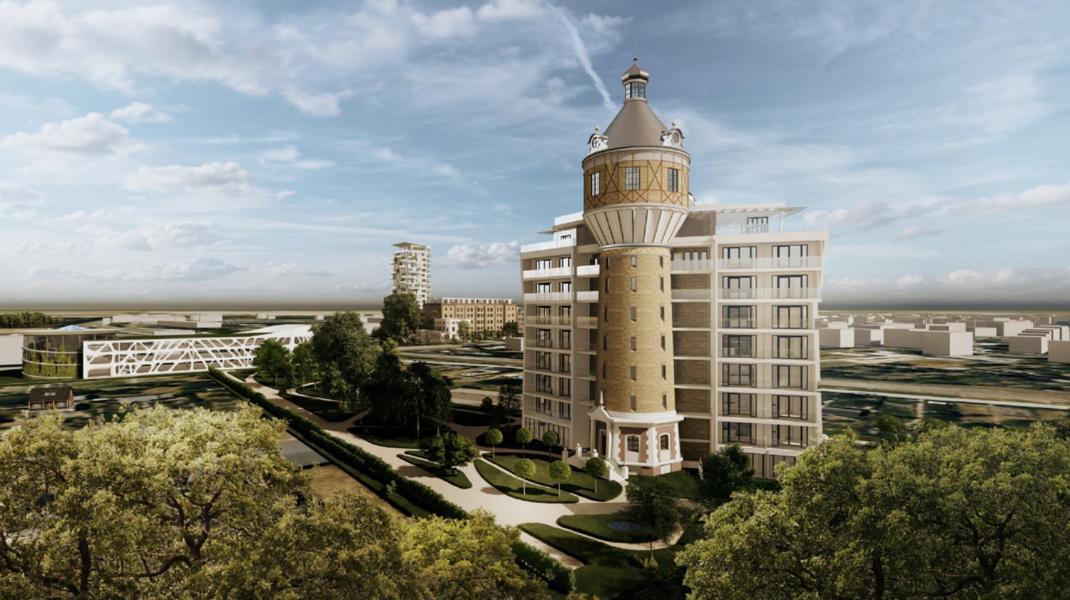 Exklusives Wohnen Im Historischen Wasserturm Dem Highlight Von Delitzsch We104 エクステリア 写真